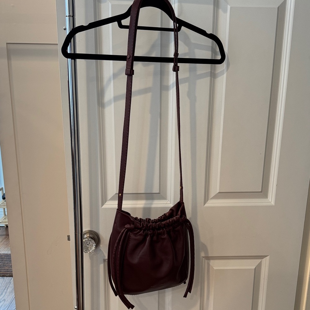 Proenza Schouler Leather Bucket Bag in Burgundy - Picture 7 of 10